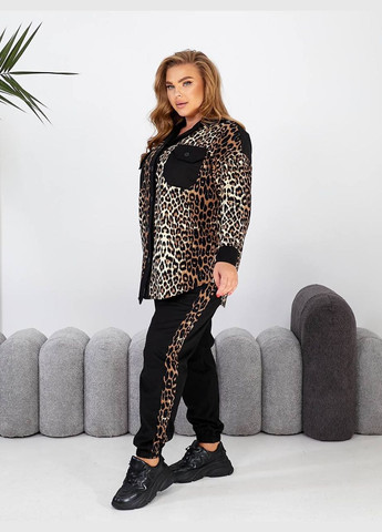 Женский костюм блуза и брюки цвет бежевый New Trend (304990506)