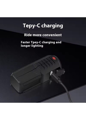 Велосипедний передній ліхтар USB HW-2288 No Brand (366872960)