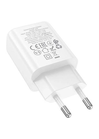 Зарядний пристрій (6942007644181) Hoco N60 Gentle USB-C PD20W White (370020457)