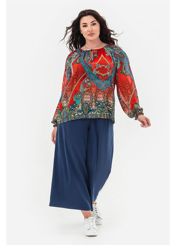 Комбінована блуза wind червоний Garne