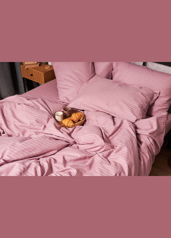 Комплект постельного белья Satin Stripe King Size 220x240 наволочки 2х40х60 (MS-820003535) Moon&Star Stripe Candy (288044103)