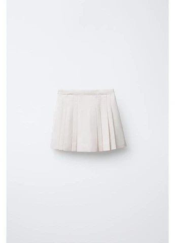 Спідничка для дівчинки в складку блакитна Zara (400125987)
