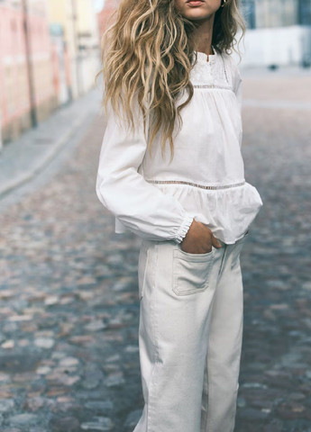 Біла блузка H&M