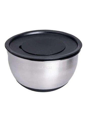 Набір мисок з нержавіючої сталі з кришками та терками для кухні салатники для зберігання їжі ProDobro (364191836)