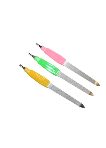 Пилочка кольорова з обрізачем кутикул №5 15см FROM FACTORY INS1 (339104647)