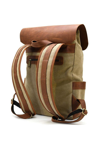 Рюкзак для ноутбука з канвасу та крейзі хорс RBs-9001-4lx бренда TARWA (298683969)