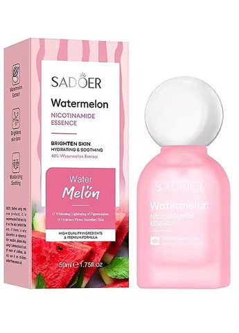 Сироватка для обличчя від пігментації Watermelon Nicotinamide Essence 50ml (1520756-41023619) SADOER (368611143)