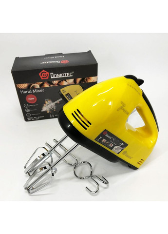 Міксер R6633Y, Міксер для приготування крему, Міксер зручний ручний, Міксер блендер ручний Domotec (365813310)