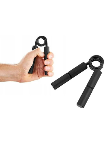 Эспандер кистевой 135 кг металлический, с накладками, цвет черный No Brand (349824682)