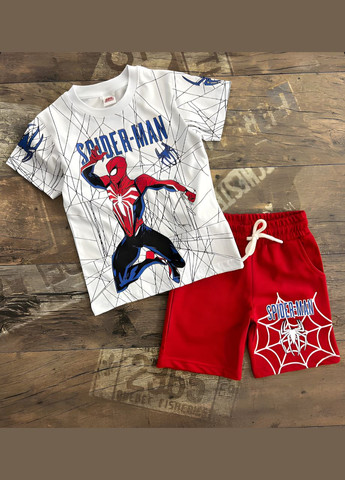 Комплект (футболка, шорты) Spider Man (Человек Паук) UE98791251 Disney футболка+шорти (293173642)