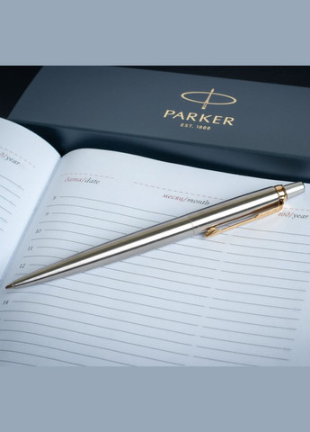 Шариковая ручка JOTTER 17 SS GT BP Трезубец желтосиний 16 032_R5 Parker (316627507)