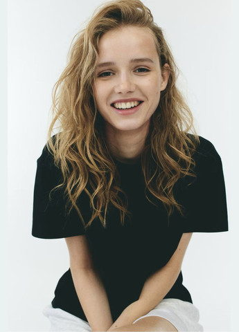 Футболка вільного крою H&M basic - (346432460)