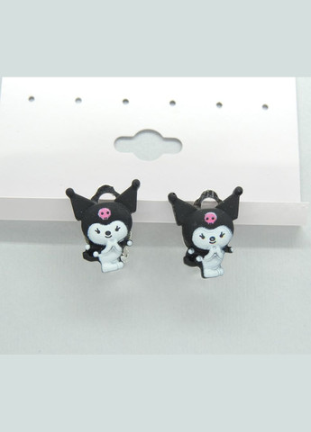 Кліпси сережки дитячі для вух без пробивання вуха Летюча мишка Летучка веселушка Liresmina Jewelry (285110974)