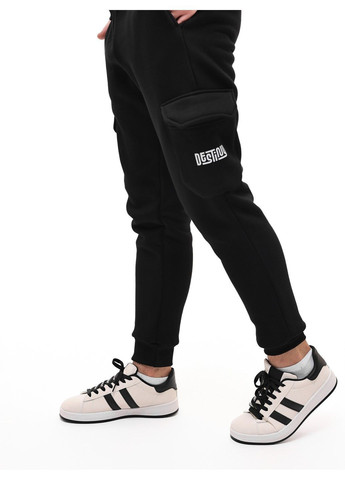 Черные зимние брюки NEW KROP