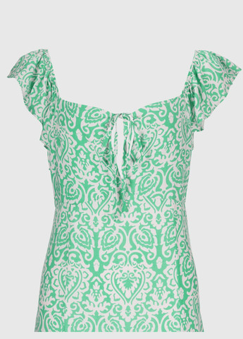 Летний женский сарафан с узором женский yc20230236 зеленый (2000990332950s) shop (2000990332950) No Brand