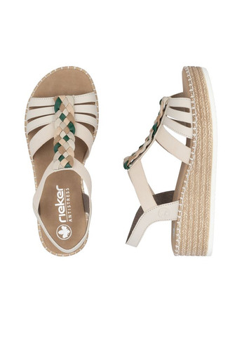 сандалии (р) экокожа 0-1-1-v-4550-60 Rieker на резинке