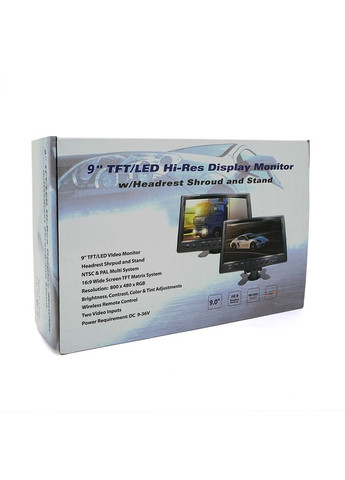 9-дюймовый автомобильный HD ЖК-дисплей на одну камеру, 24V, расширение 420TVL, угол линзы 120° Voltronic (314749399)