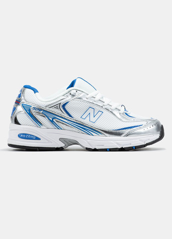 Білі Осінні кросівки чоловічі new balance 509 white blue silver | нью баланс 509 білі No Brand