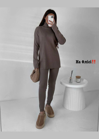 Крутый ангоровый костюм (объемный свитер+Лосины) Fashion (322444284)