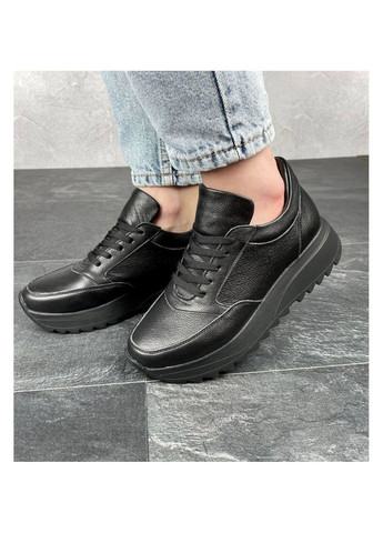 Черные демисезонные демисезонные кроссовки No Brand