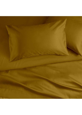 Подростковая постель сатин с простыней на резинке CURCUMA 160х220 см Cosas (307477566)