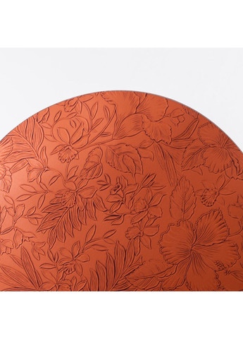 Серветка сервірувальна на стіл кругла Ø38 (см) Коричневий HP-35-8BR Yiwu (371481985)