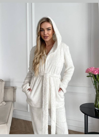 Молочная всесезон пижама тройка No Brand