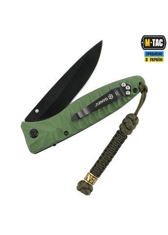 Темляк Scandinavian Воля Silver Black&Red M-TAC (326504939)