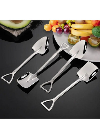 Чайная ложкав виде лопаты, нержавеющая сталь. No Brand (314813428)