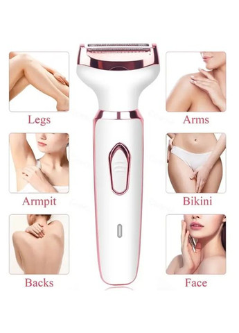 Эпилятор 4 в 1, триммер для волос в носу, подмышек,бровей, бикини. No Brand (293850437)
