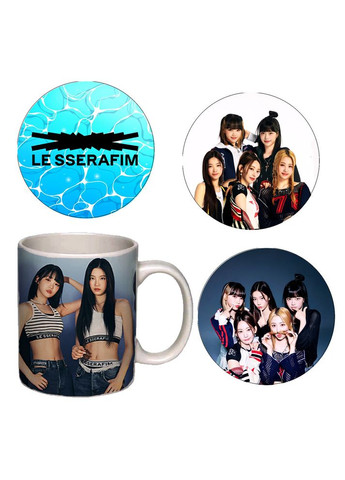 Подарунковий к-поп бокс LE SSERAFIM набір Ле Серафім (w133) No Brand (326998049)