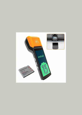 Мобильная касса "Afina" 2-в-1. POS-терминал на Android 13+ принтер чеков (AP12S) афина (326068445)