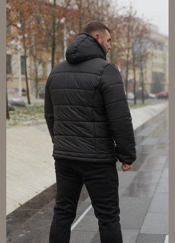 Черная зимняя куртка зимняя мужская «frost» черная No Brand