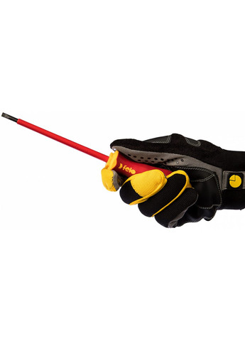 Викрутка високовольтна Ergonic 4,5х1,0х125х101 мм, 1000 В, CrMoV сталь 41304590 (11071) Felo (295037059)