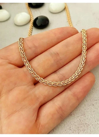 Позолоченная Цепочка 45см. Позолота No Brand (393939503)