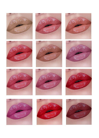 Блиск для губ Full Color т.011 LOLLIS The Girls LipGloss Scarlet (333321483)