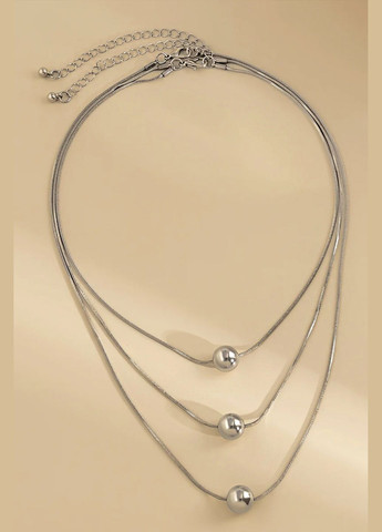 Цепочка "Сокровище моря 2", трехслойная с бусинами Анна Ясеницька (335817730)