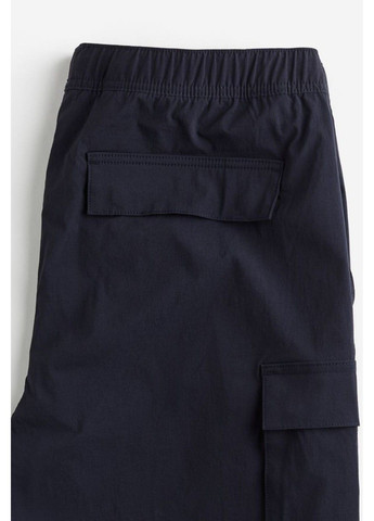 Мужские нейлоновые шорты карго Regular Fit (57913) S Темно-синие H&M (295263200)
