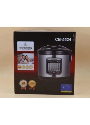 Мультиварка 5524 (5л, 45программ, тефлон) Crownberg (391020077)