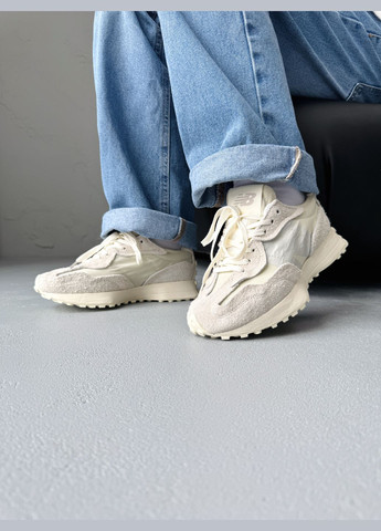Кроссовки женские New Balance 327 Casual Beige | Нью Беланс 327 бежевые No Brand бежевые демисезоны (340916033)