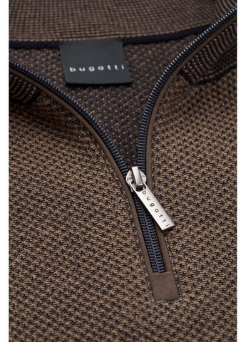 Коричневий демісезонний чоловічий светр троєр коричневий Bugatti