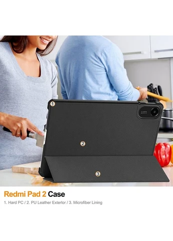Чохол для Redmi Pad 2 Black (01000010000011008844) ZARMANS (401264037)