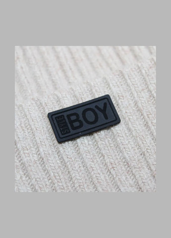Нашивка "Boy style" черного цвета (3018) No Brand (338195668)