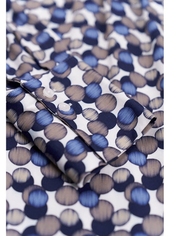 Комбінована блуза жіноча різнокольорова на запах Bugatti