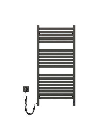 Рушникосушка електрична Авангард Х, 1000х480х71мм, Wi-Fi, сталь, чорний муар, ліве підключення Navin (370616056)