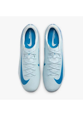 Голубые мужские бутсы zoom vapor 16 academy fg/mg голубой Nike