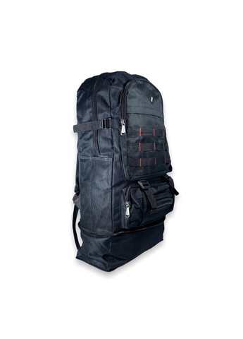 Рюкзак туристичний універсальний, 35 л, з розширенням, один відділ, розмір: 63(51)*36*15 см, чорний Sports (284337863)