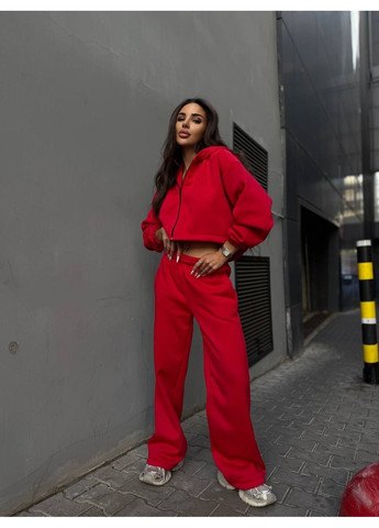 Жіночий теплий костюм із затяжками No Brand (362209255)