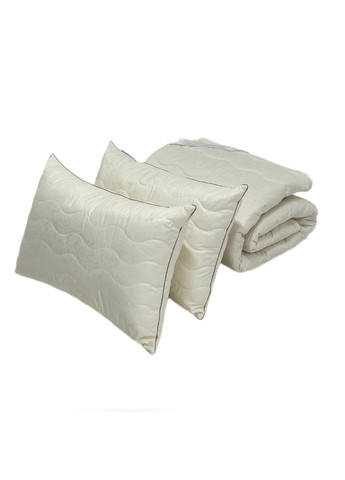 Подушка для сну Vanilla Dream / Ваніла Дрім бежевого кольору з блискавкою ArCloud (370441838)