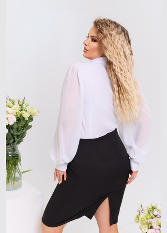 Біла жіноча блуза на гудзиках Україна